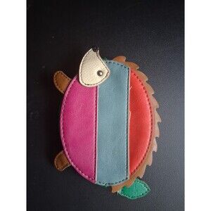RELIC HEDGEHOG Caraway Critters Collection Zip Coin Purse Keychain